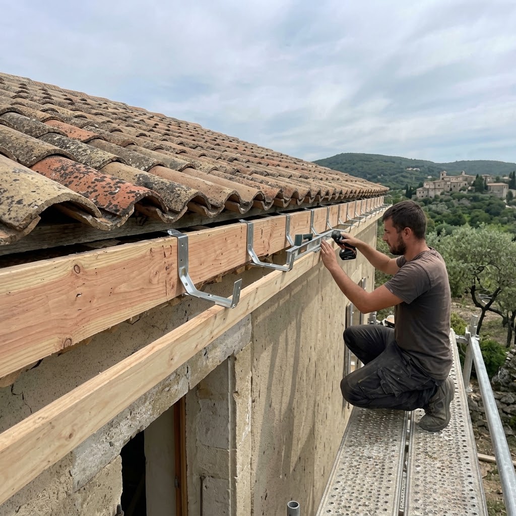 Travaux de zinguerie et de gouttière